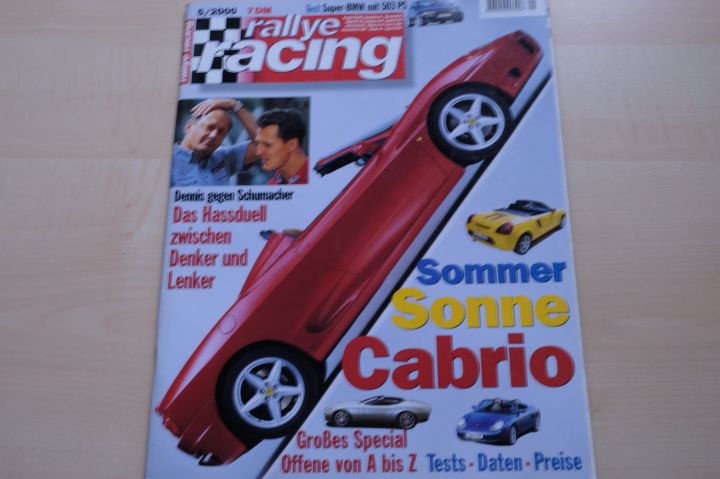 Deckblatt Rallye Racing (05/2000)